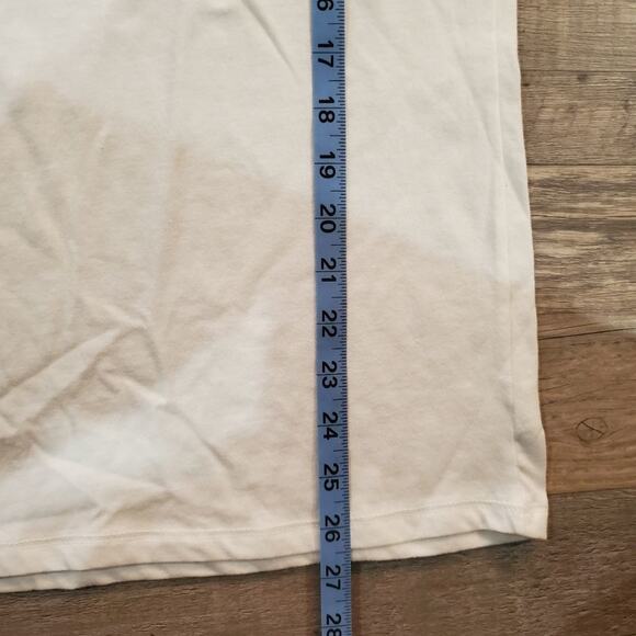 No boundaries large womens white basic tee - Picture 5 of 5